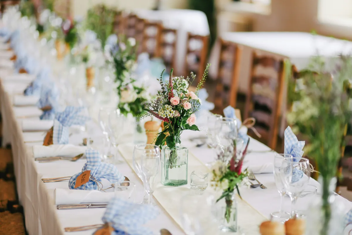 A Long Island wedding reception