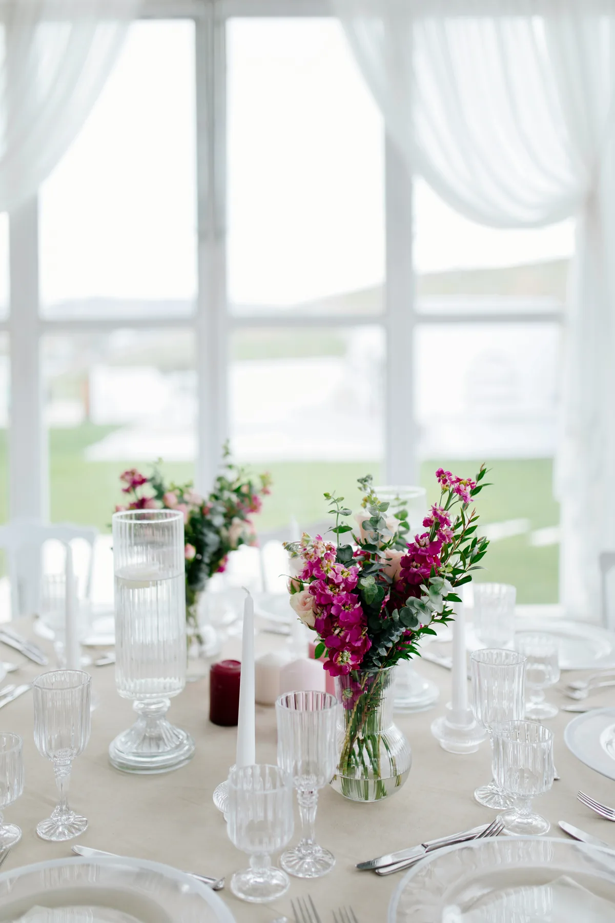 A Long Island wedding reception
